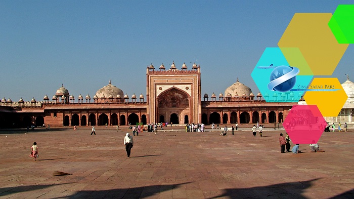 معماری مسجد جامع آگرا تجلی‌بخش زیبایی خیره‌ کننده ، زیما سفر 